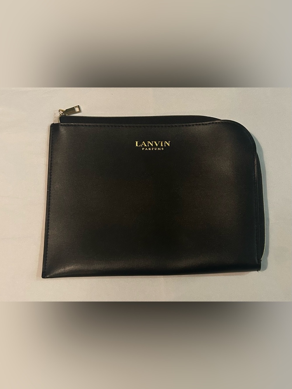Lanvin Black Toiletry Bag